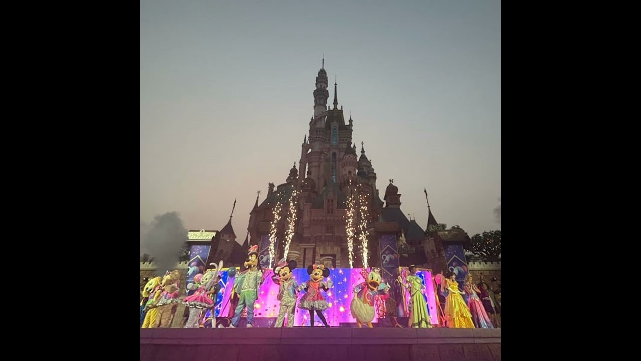 【#9キャッスルショー】ディズニーフレンズライブキャッスルパーティ【旅行記】