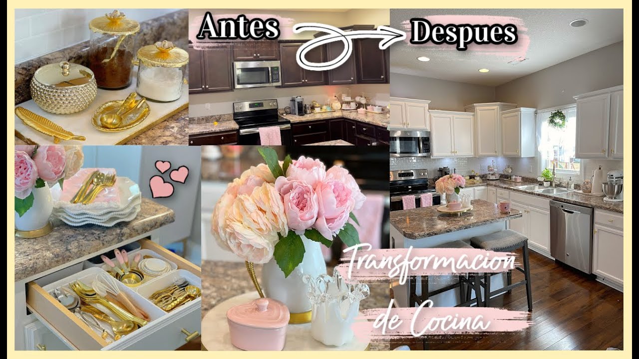 GRAN TRANSFORMACIÓN Y DECORACIÓN DE COCINA