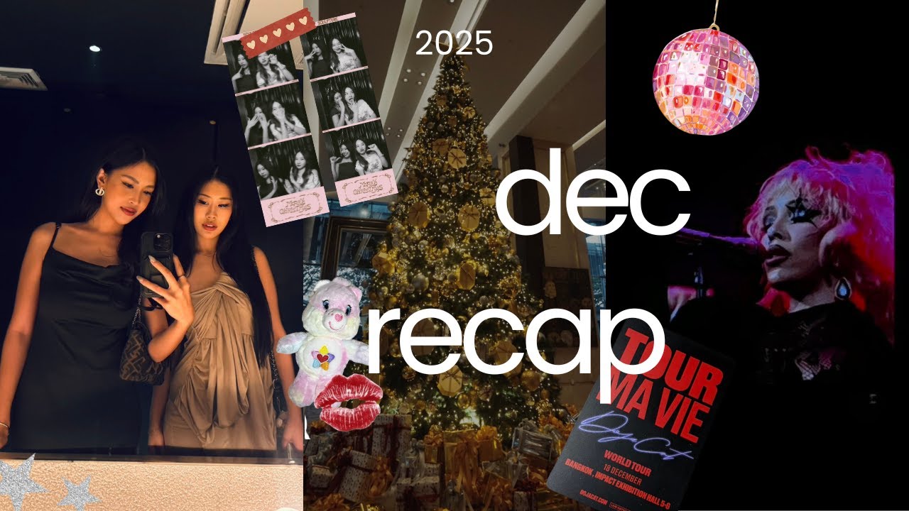 december 2025 recap🎄 small moments, holiday dinner & year-end night
