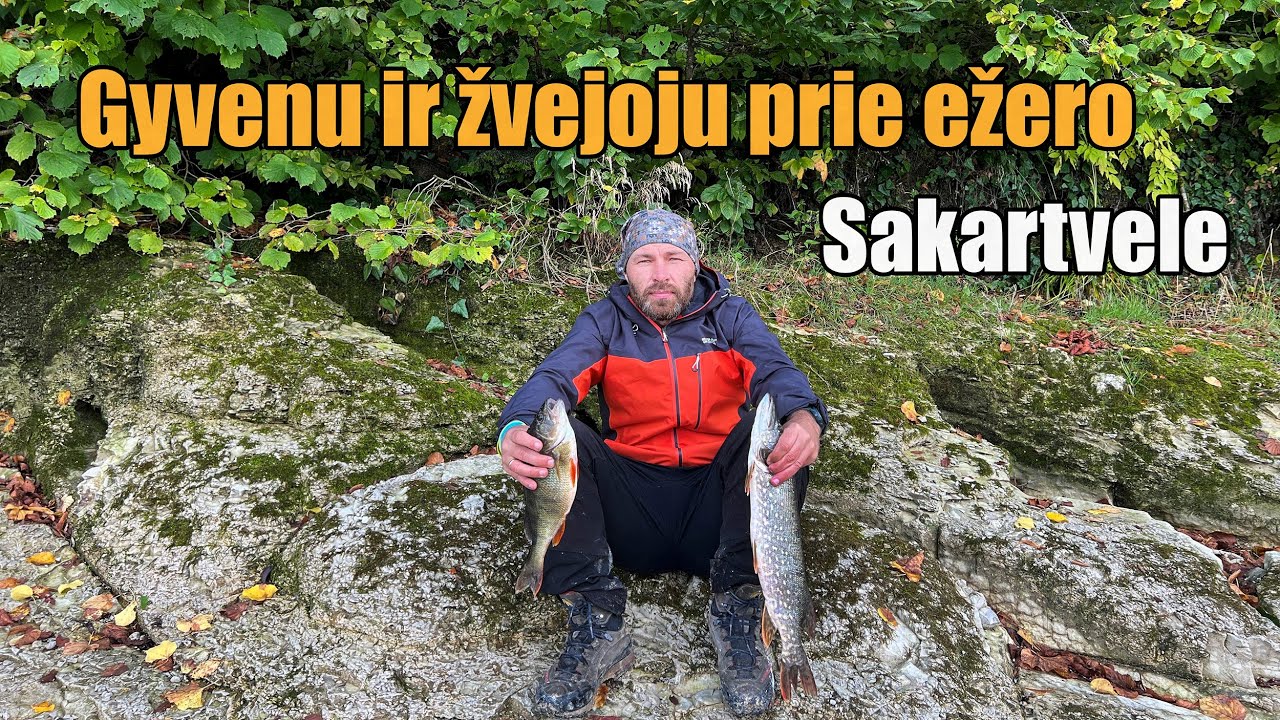 Išgyvenimo žygis prie ežero, Sakartvele. Shaori ež.