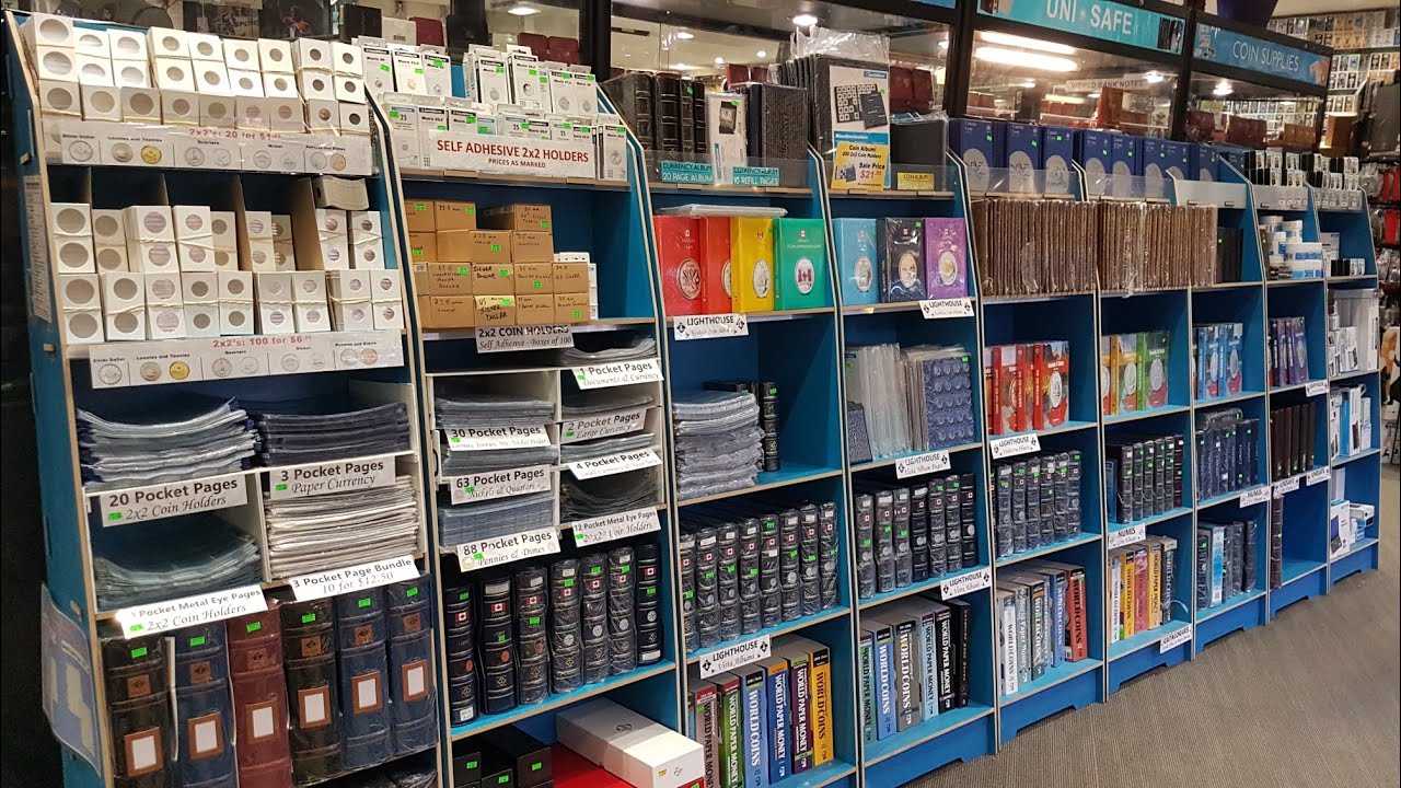 Supplies for Protecting & Storing Coins  - Albums & Pages
