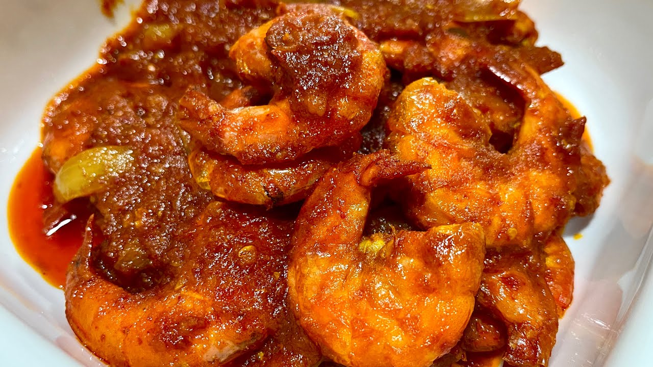 CARA MASAK SAMBAL UDANG SEDAP