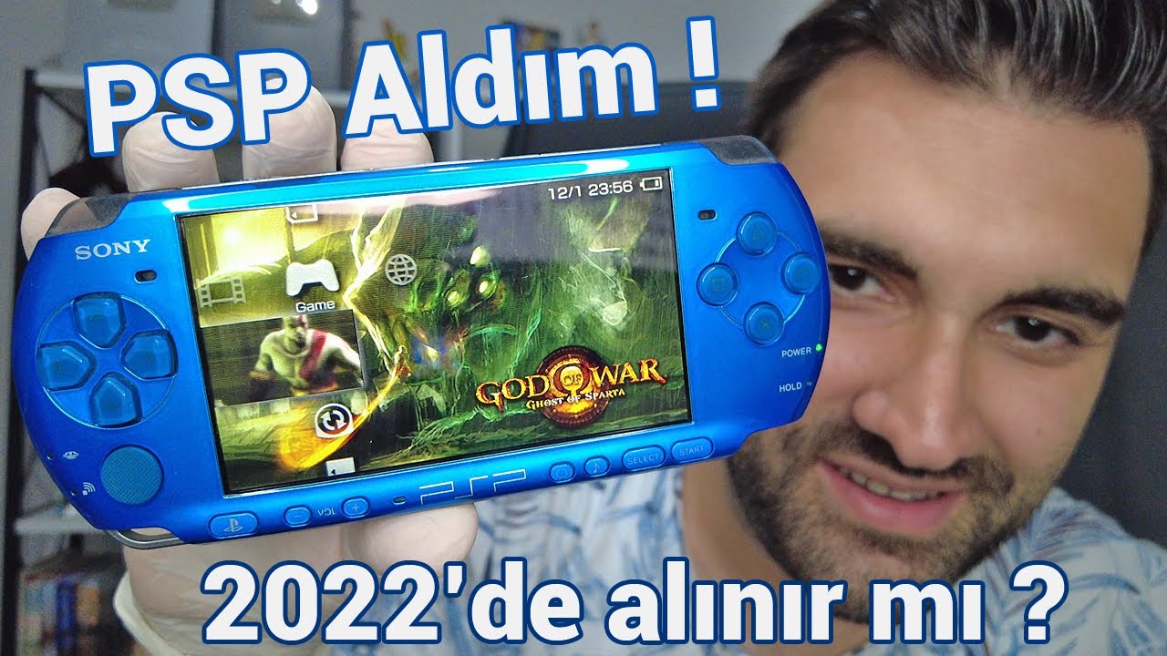 PSP MAVİ ÖZEL SÜRÜM ALDIM ! 2022 YILINDA ALINIR MI ? PSP 3004 Kutu Açılımı & Oyunları