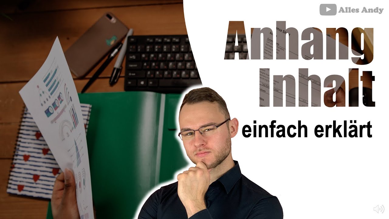 Anhang Jahresabschluss Inhalt einfach erkl&auml;rt mit Beispielen