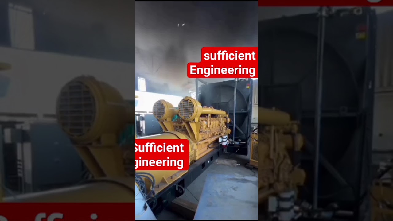 INSANE Power 2250 kW CAT Diesel Generator Load Test - Full Capacity Run #diesel #Cat