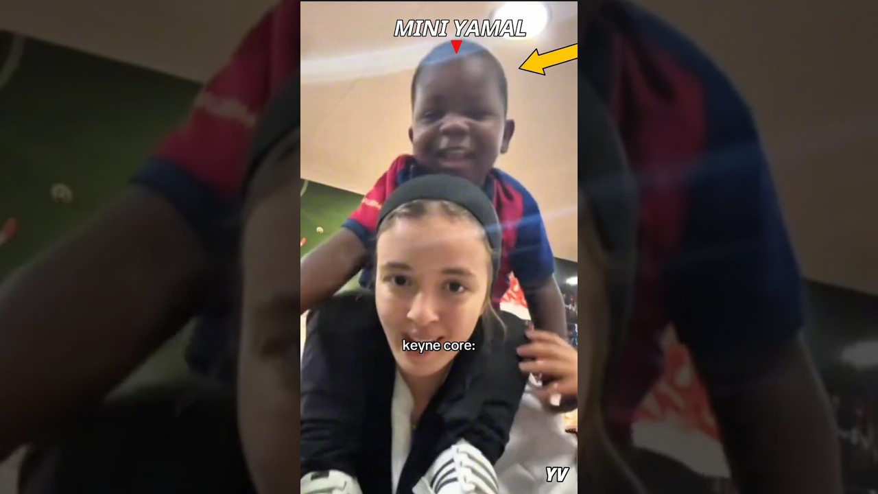 Lamine Yamal y su hermano pequeño momentos lindos 😍