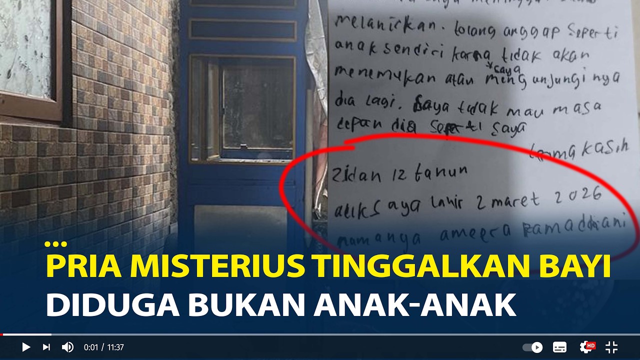 Sosok Pria Misterius Tinggalkan Bayi di Grobak di Pasar Minggu, Diduga Bukan Anak-anak