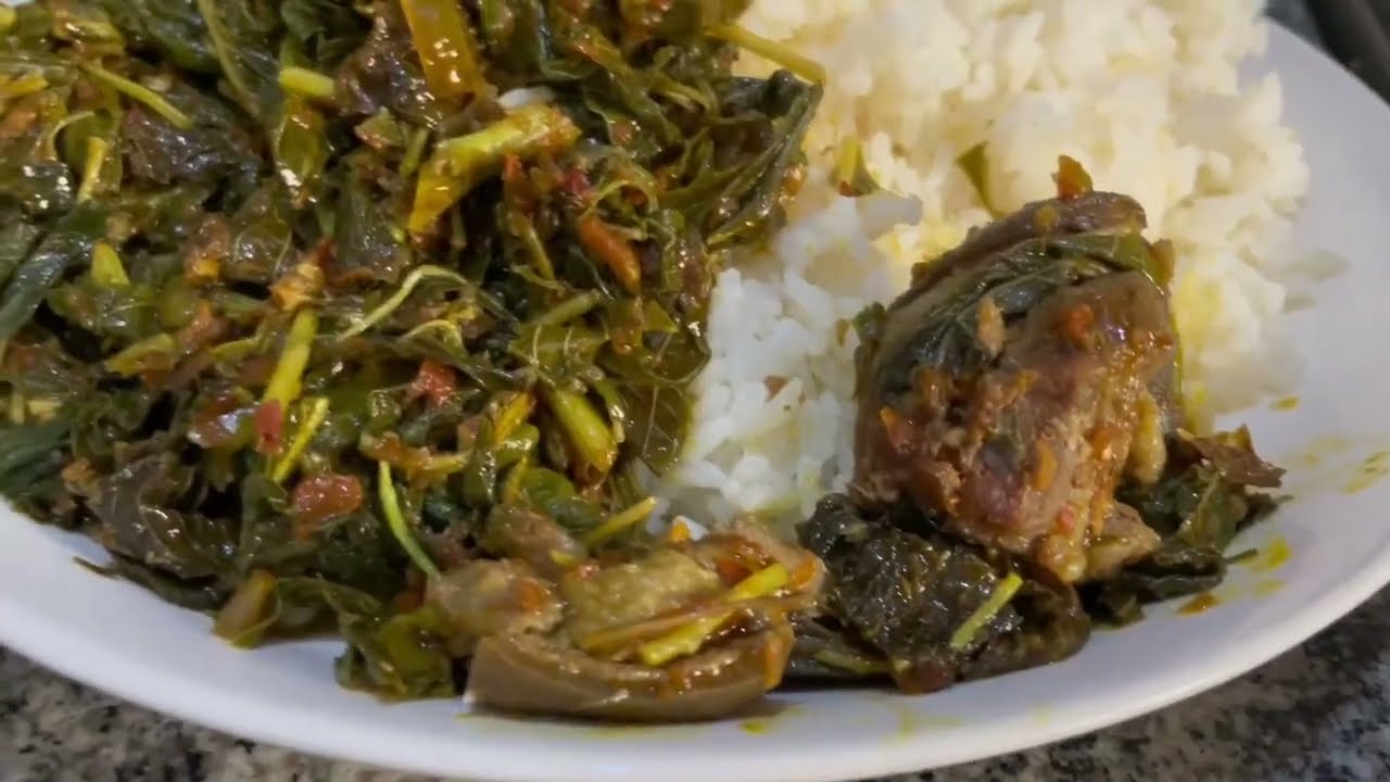 How To Make Vegetable Sauce For Rice, Yam and other Side Dishes/Nigerian Food #vegetablesauce