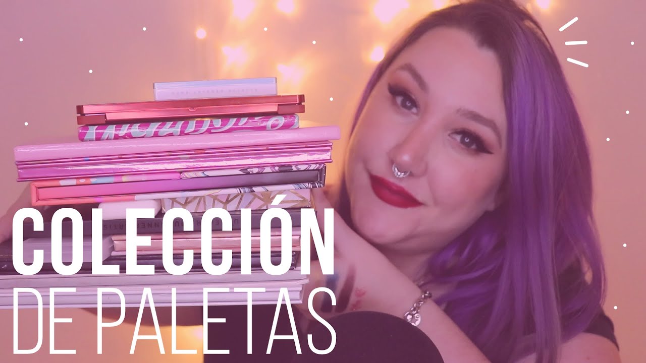 ASMR - Eyeshadow palette collection - ESPAÑOL - Paletas de sombras