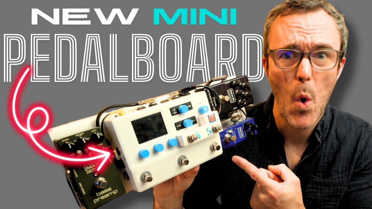 The Smallest Bass Pedalboard I've Ever Built | The Janek Gwizdala Podcast #292