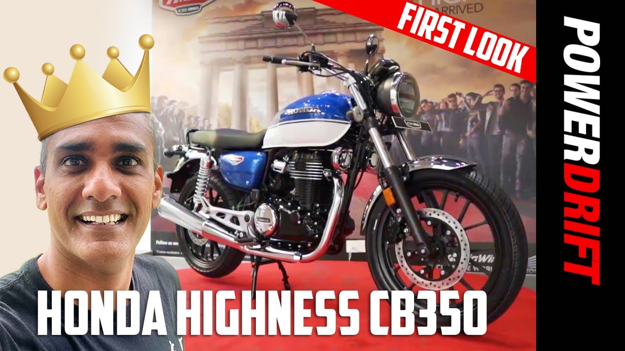 Honda Highness CB350 | First look walkaround | PowerDrift