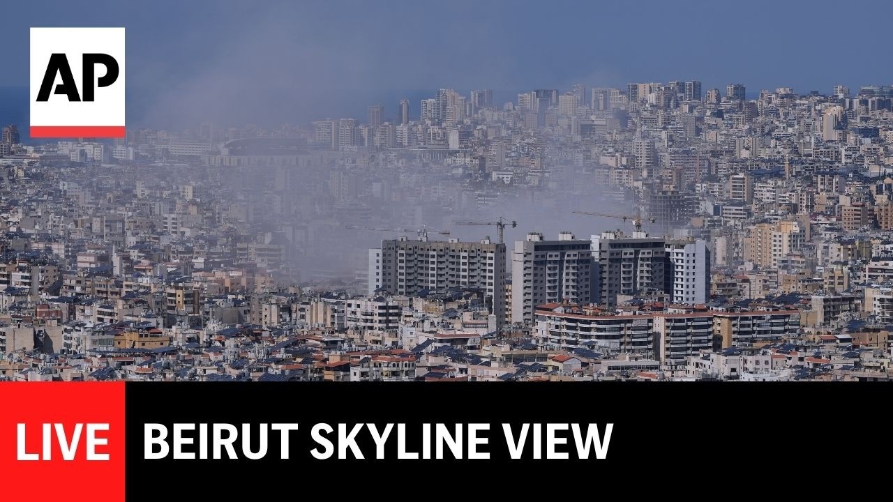 LIVE: Beirut skyline after Israel launches airstrikes