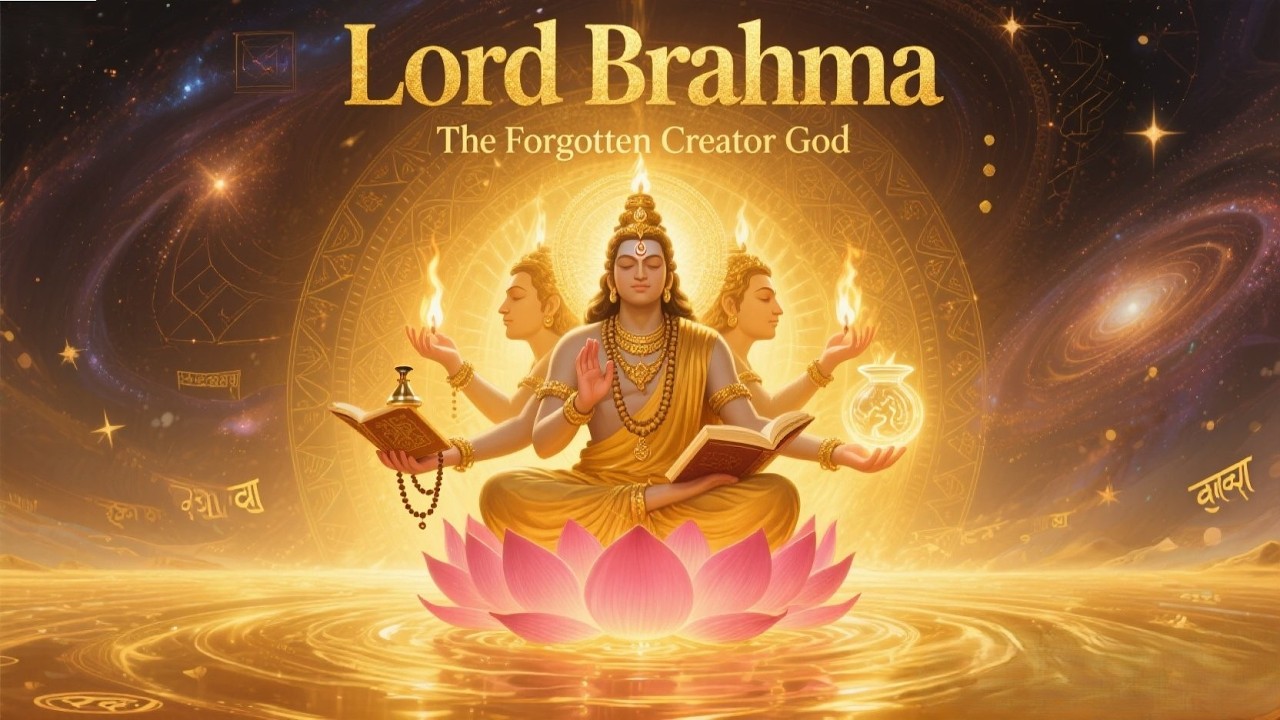 Why Brahma Is Almost Never Worshipped &mdash; A Forgotten Truth #hindumythology