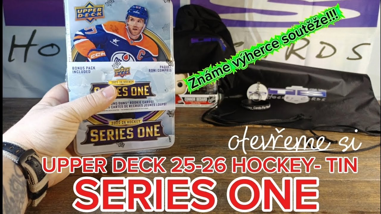 UPPER DECK 25-26 SERIES ONE, POJĎTE S NÁMI OBJEVIT KARTY YOUNG GUNS☝️😀