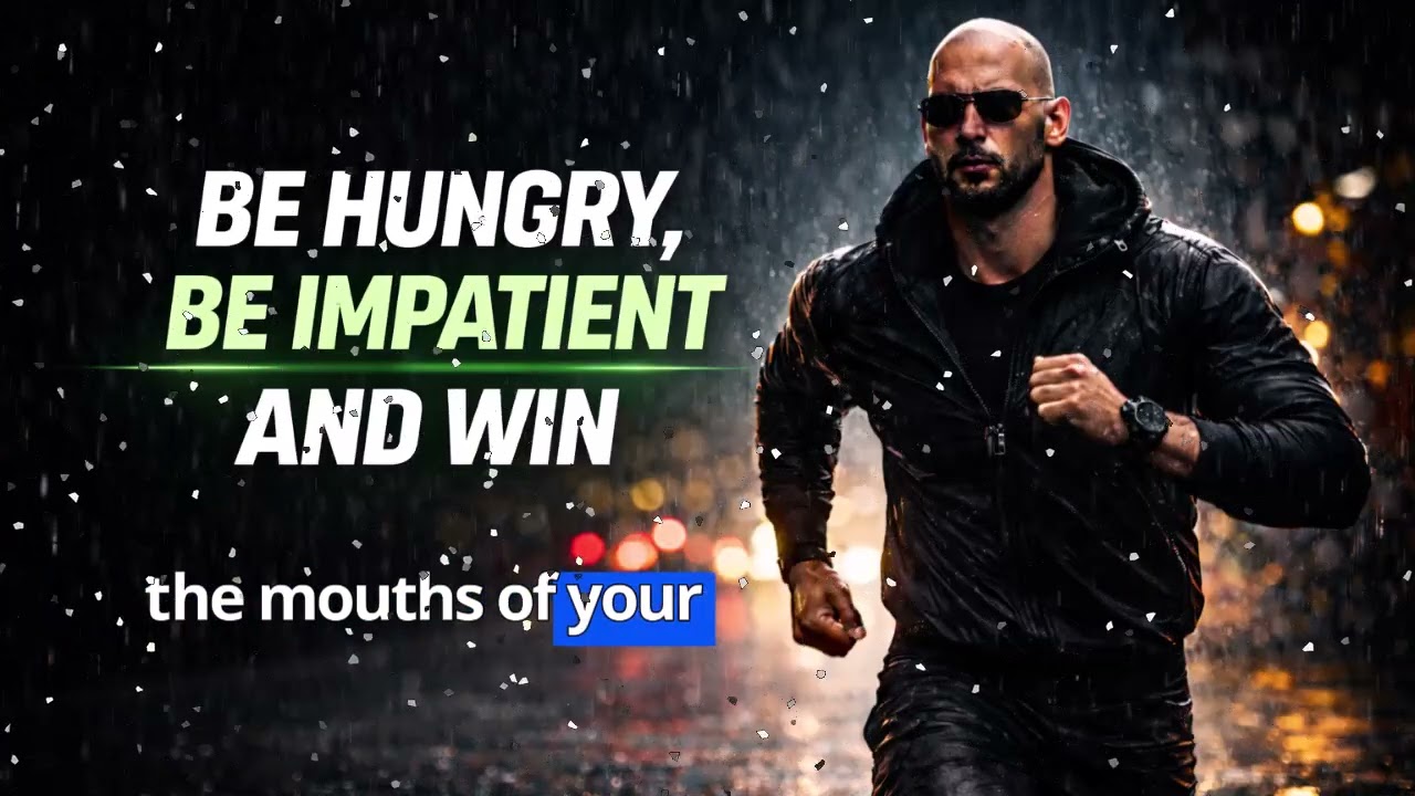BE HUNGRY , BE IMPATIENT AND WIN | Andrew Tate motivation