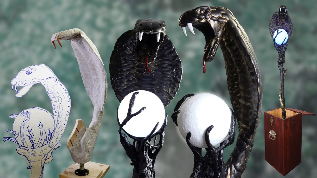 DIY 2025 - Medusa´s Staff - Baubericht Medusas Stab