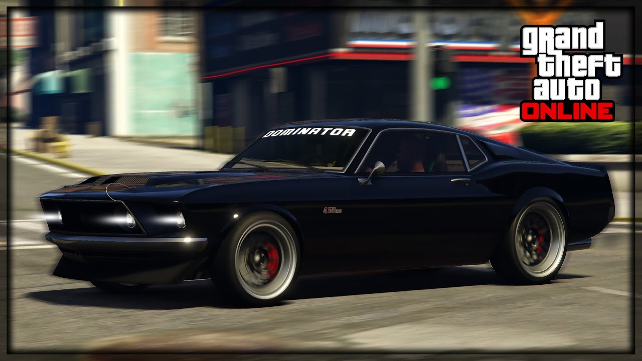 GTA 5 - Dominator GTT Custom Build (1969 Ford Mustang) EP.32