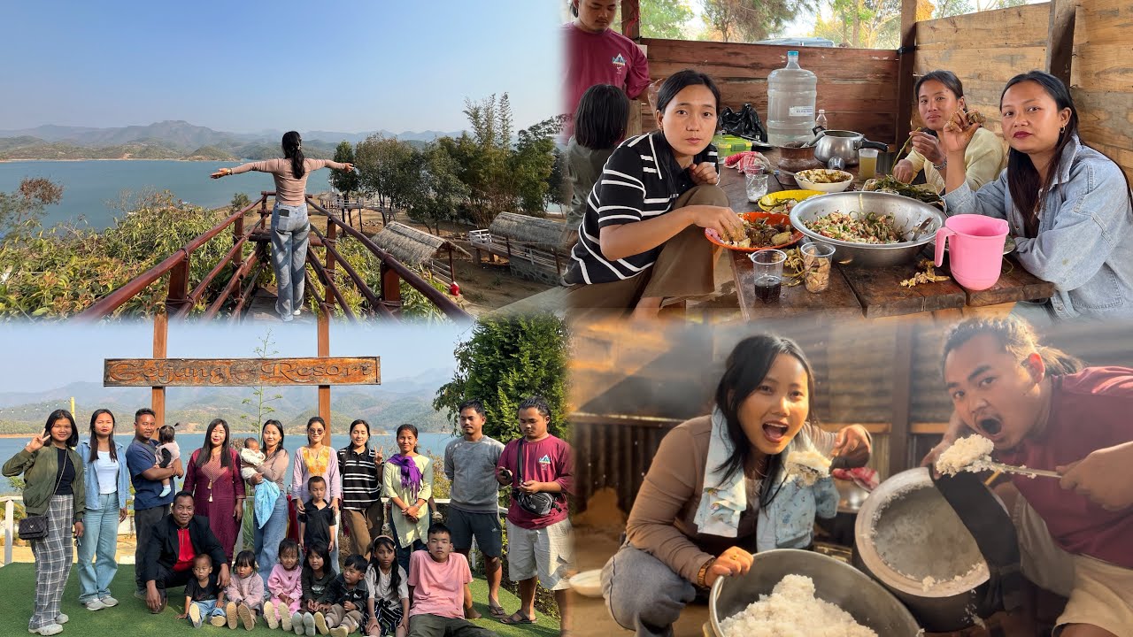 Goodbye Lamka || Kisuh to anup in Kikhen ahah E.Family Day Out || Farewell Dinner ||