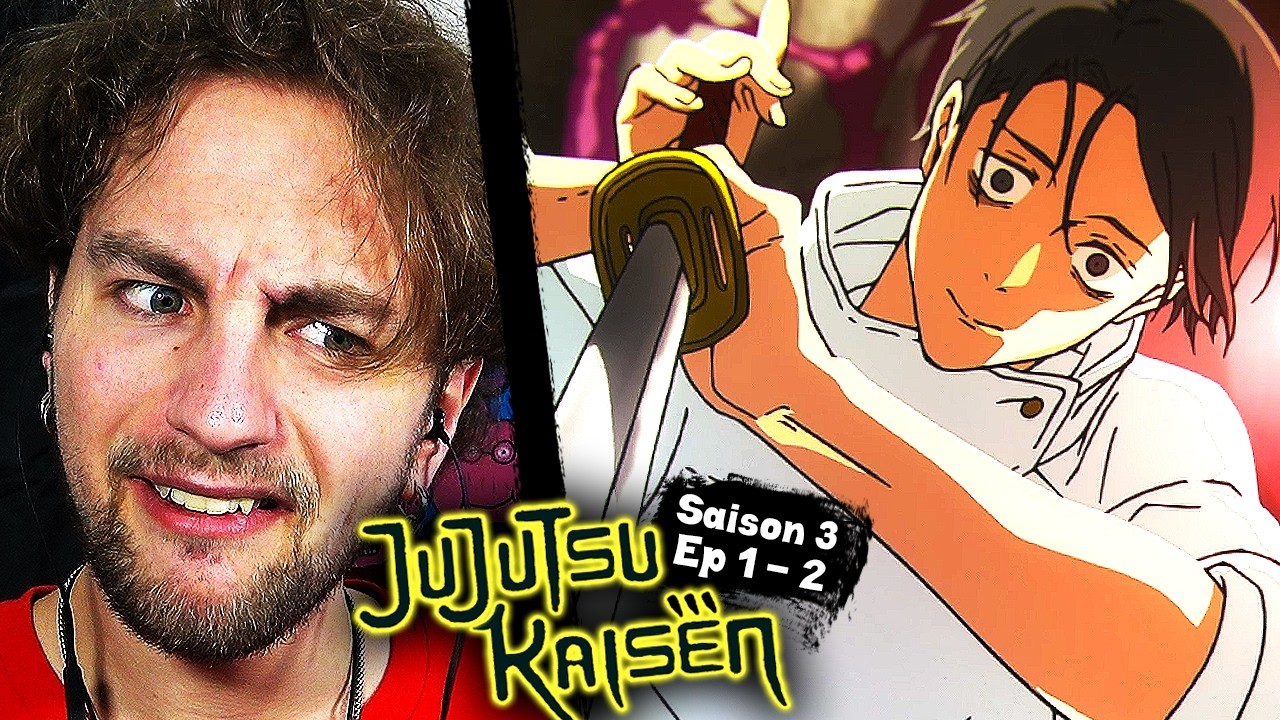 &Ccedil;A COMMENCE BIEN !! 🤩 | JUJUTSU KAISEN : Saison 3 &Eacute;pisodes 1 et 2 (R&Eacute;ACTION)