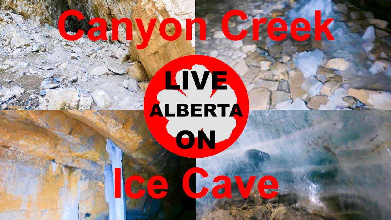 HIKING INSIDE a Frozen Time Capsule: Canyon Creek Ice Cave #cave