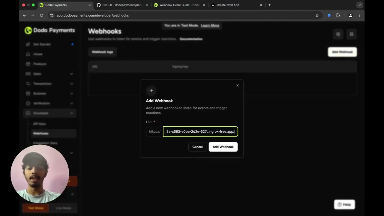 One Time Payments Code Integration | Dodo Payments