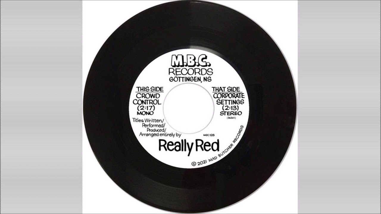 REALLY RED - Crowd Control / Corporate Settings [Full 7-inch, released in 1979 / Reissued in 2021]