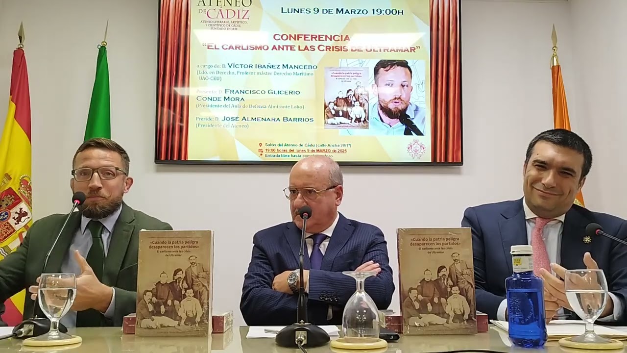 Conferencia “El carlismo ante las crisis de Ultramar”