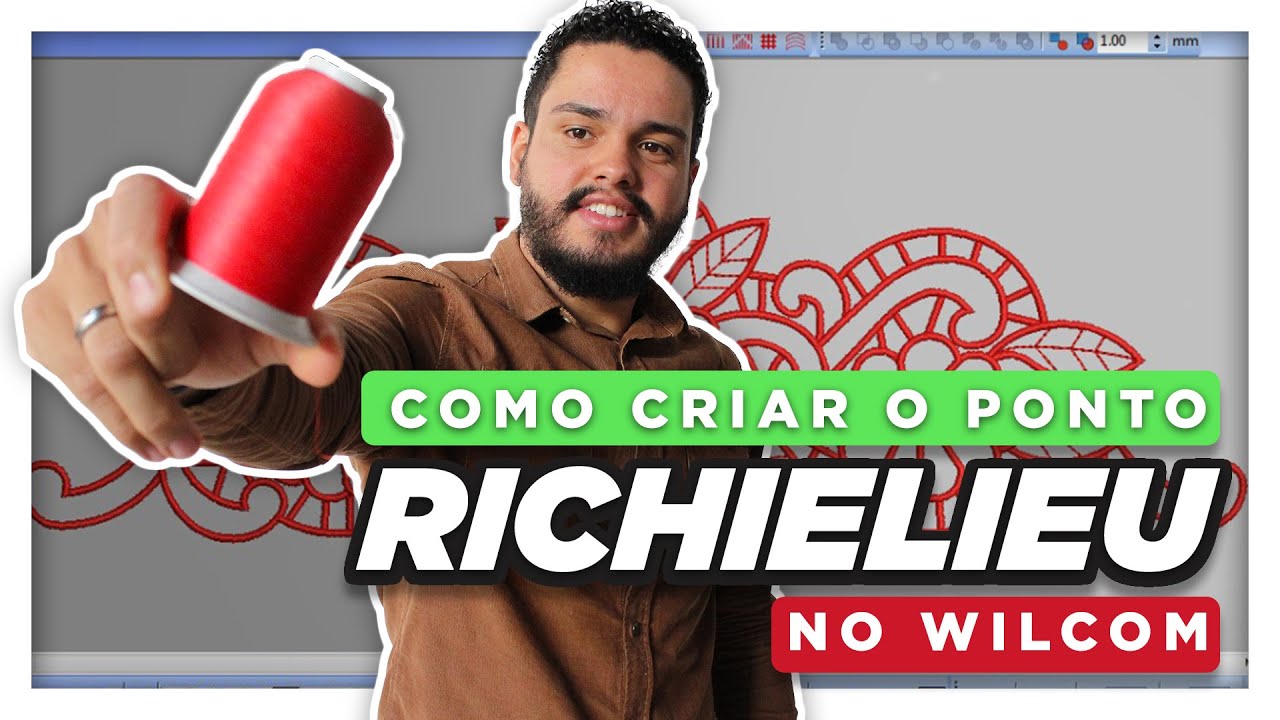 COMO CRIAR PONTO RICHILIÊ NO WILCOM