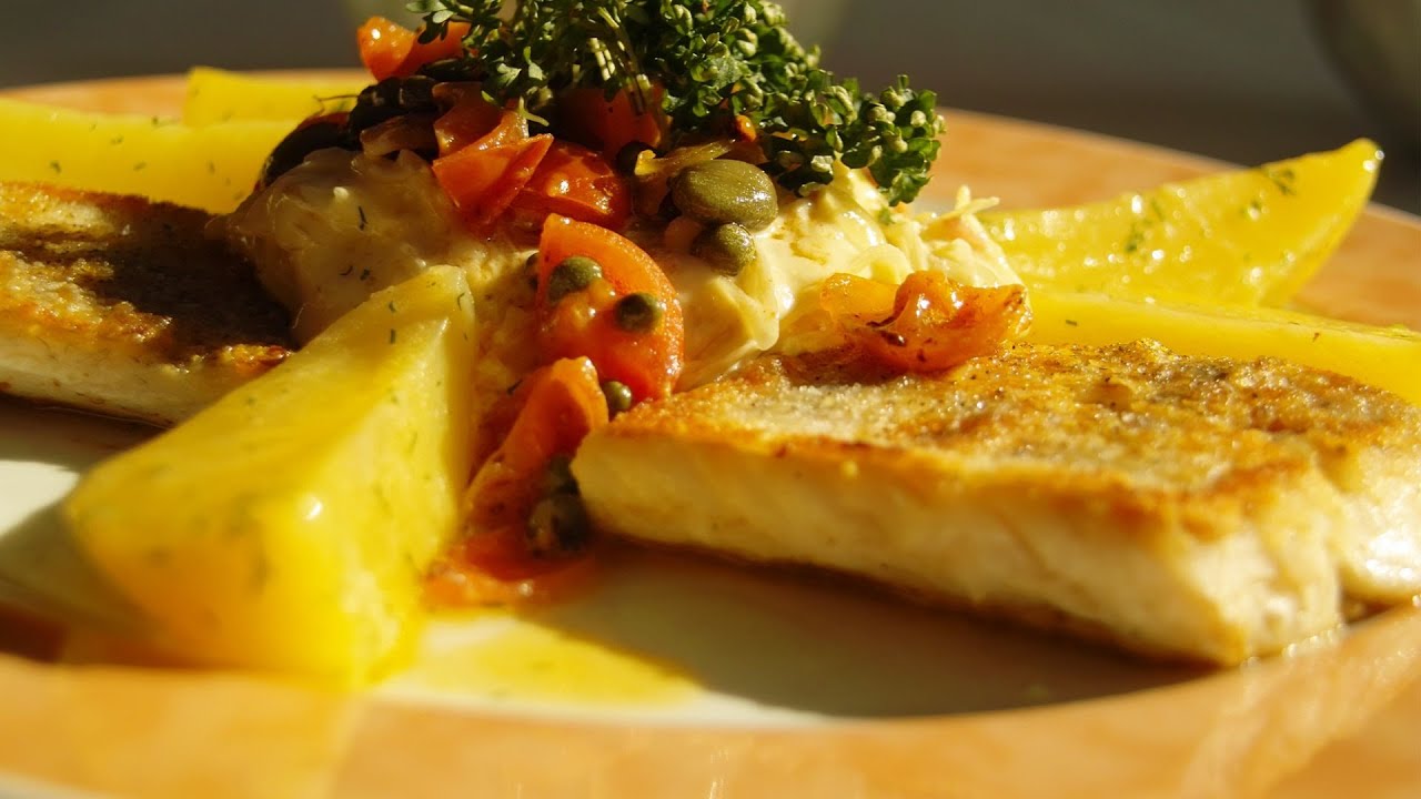 Knuspriges Zanderfilet, auf der Haut gebraten (Spezialität) @Topfgucker-TV.de