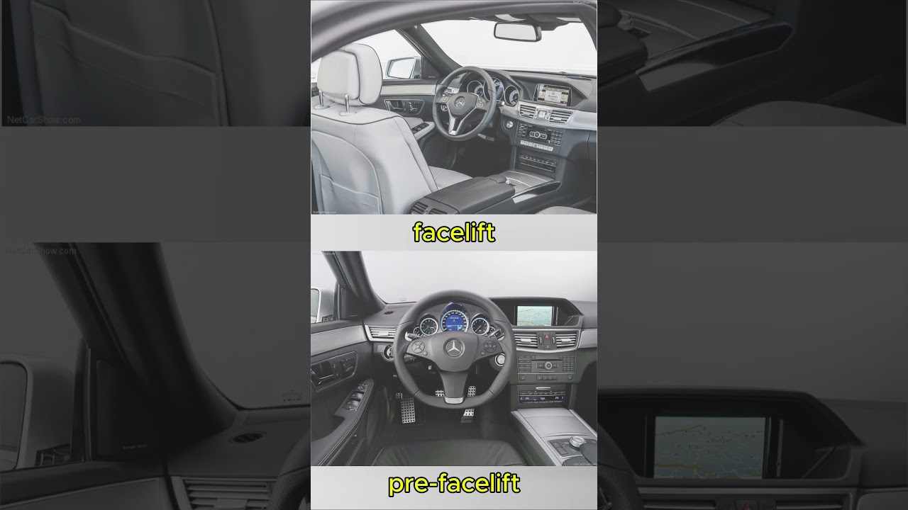 Mercedes-Benz W212 | Pre-Facelift vs Facelift