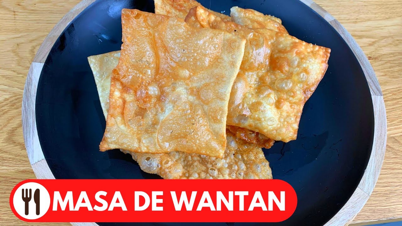 🇵🇪 COMO HACER MASA WANTAN | RECETA PERUANA