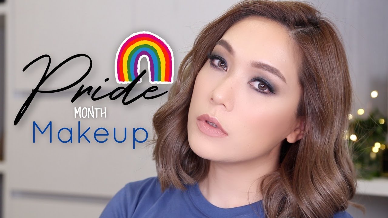 DAILYCHERIE : PRIDE MAKEUP SERIES แต่งหน้าสีรุ้ง#3 (สีน้ำเงิน)