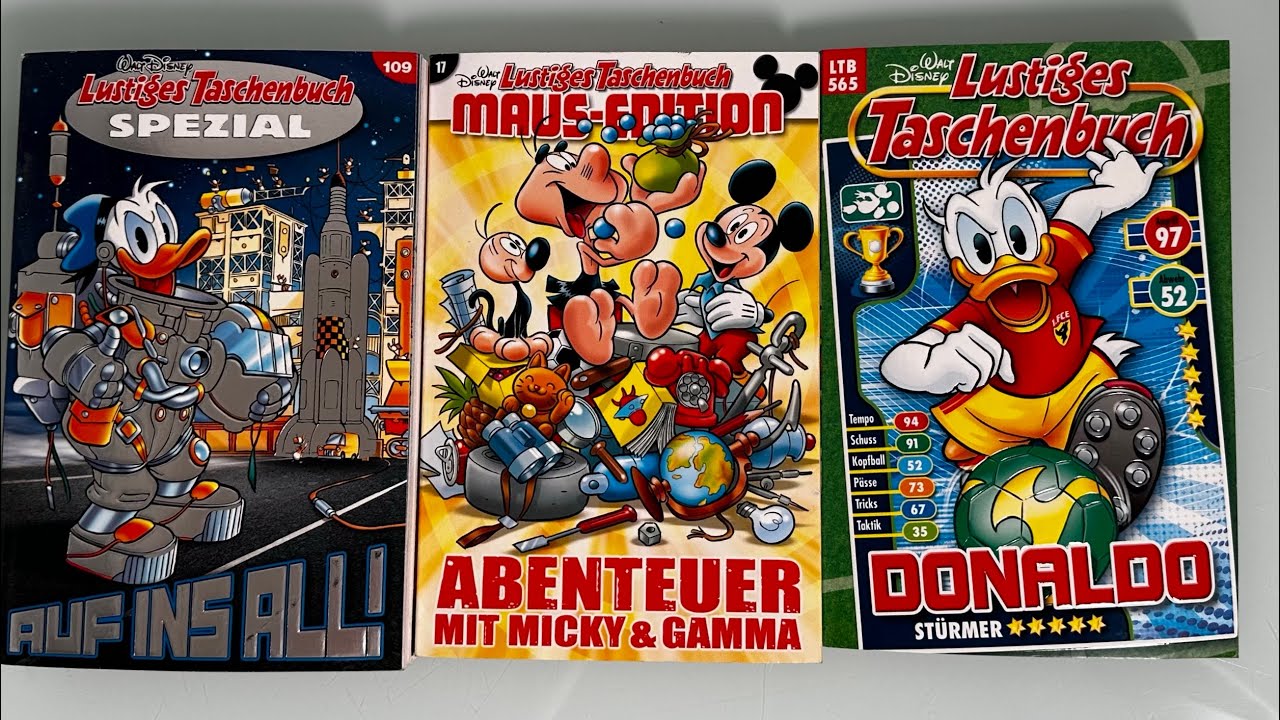 3X LTB Lustiges Taschenbuch