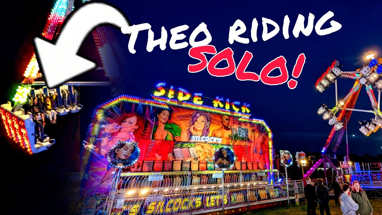 Leigh Fun Fair 2022 | Silcocks Funfair | Theo Rides Freak Out Solo!