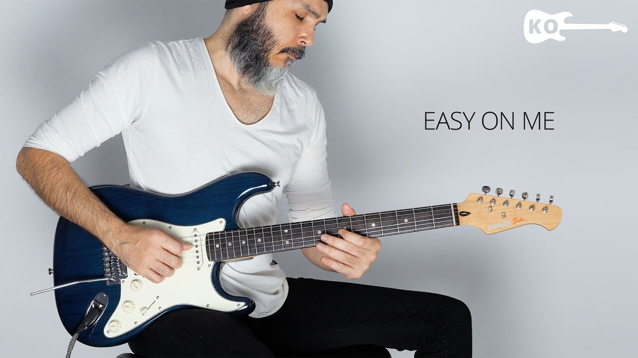 Adele - Easy on Me - Metal Ballad Guitar Cover by Kfir Ochaion - Donner Guitars