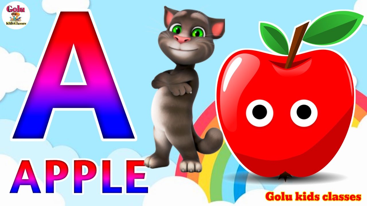 Phonics Song 2 with TWO Words in 3D - A For Airplane - ABC Alphabet Songs with Sounds for Children