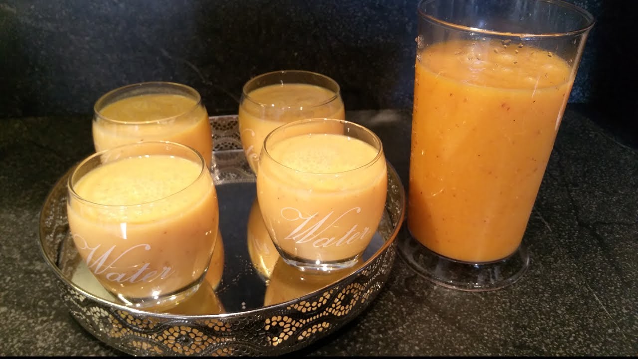 عصير🍊 رهيب ومنعش بثلاثة مكونات  من تقديم نادية الفاسية