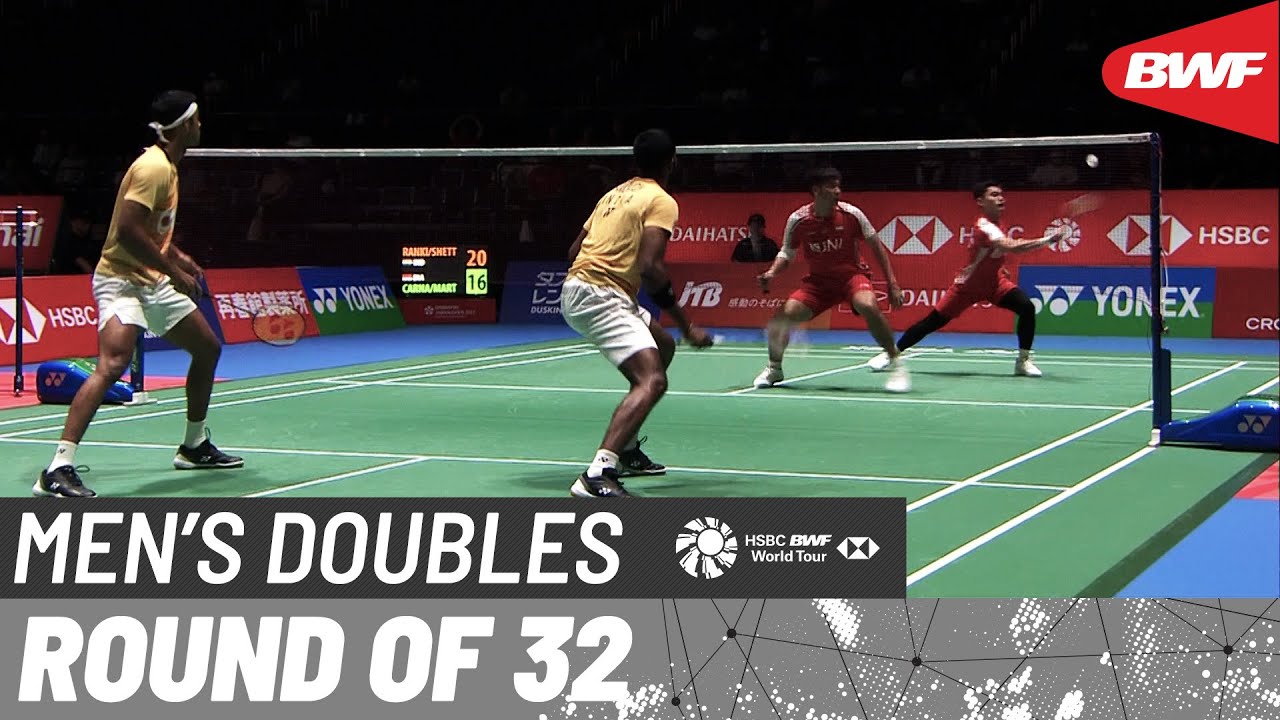 DAIHATSU Japan Open 2023 | Rankireddy/Shetty (IND) [3] vs. Carnando/Marthin (INA) | R32