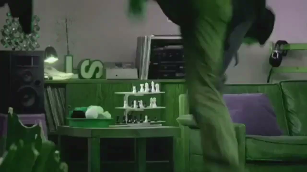 Green Lowers Mentos Rainbow Spider Ad