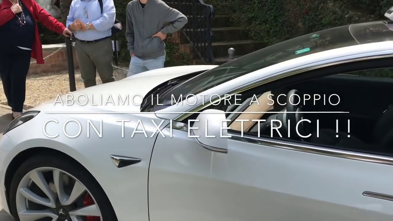 Marco, Taxi Elettrico Tesla Model 3