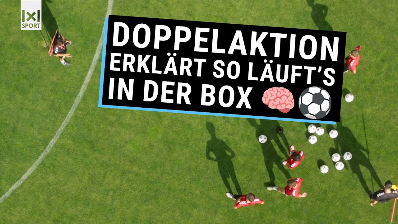 Doppelaktion & Boxbesetzung einfach trainieren – Realistische Abläufe für Stürmer #coachingtipps