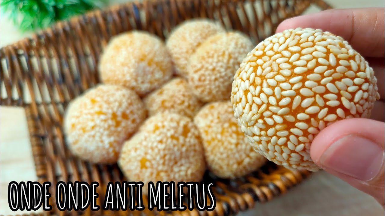 UBI JALAR JUGA BISA DIBUAT KUE INI || ONDE ONDE UBI KUNING LEMBUT ANTI MELETUS