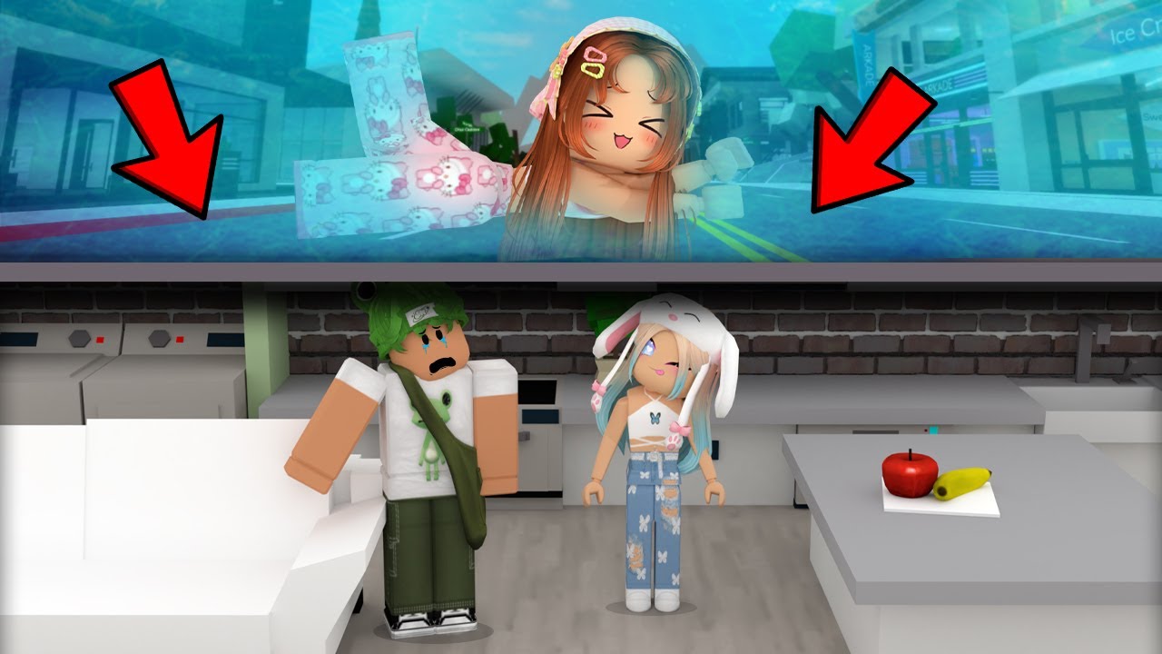 TÜM ŞEHRİ SU BASTI GÜVENLİ BİR EV İNŞA ETTİK😱  ROBLOX BROOKHAVEN