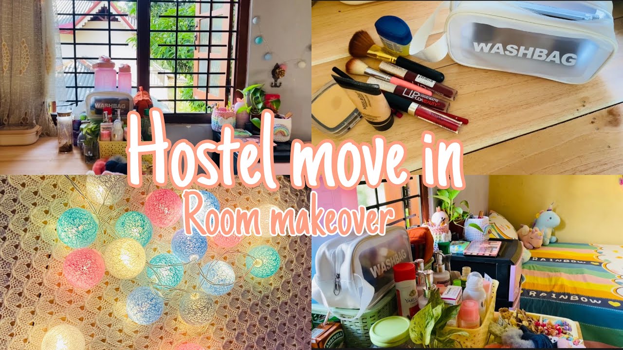 Hostel / bording room makeover 🌿💗🛍️Hostel එකට මාරු වෙද්දි ගෙනියන්න ඕනි දේවල් #hostellife #dayvlog