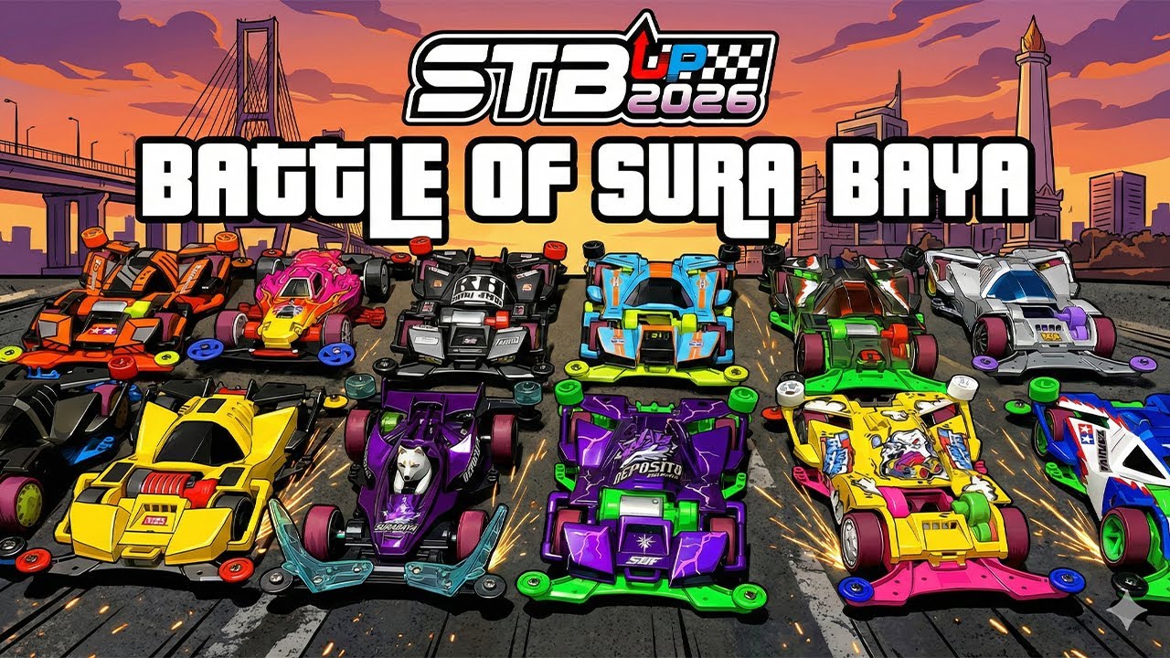 Balapan Tamiya STB UP 2026 Hadir di Surabaya! Ayo Balapan Rek! #ミニ四駆