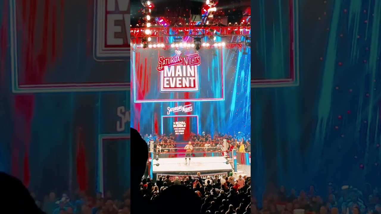 WWE Saturday Night Main Event Sami Zayn after Main Event Match 1/24/26 at Montréal Québec Canada 