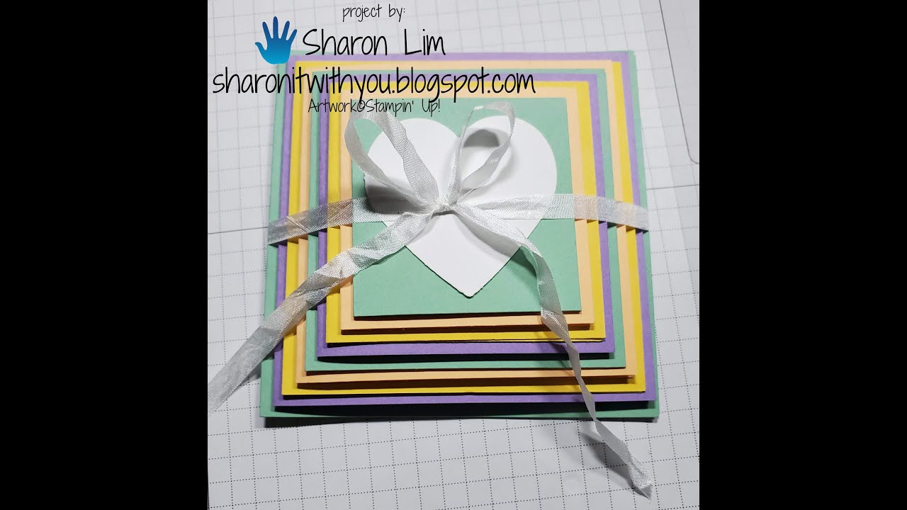 #41 VIDEO Pyramid card video tutorial