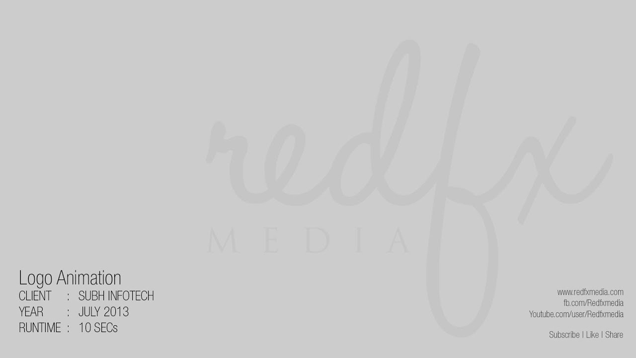 Logo Animation : Subh InfoTech  [ Official First Look ] HD