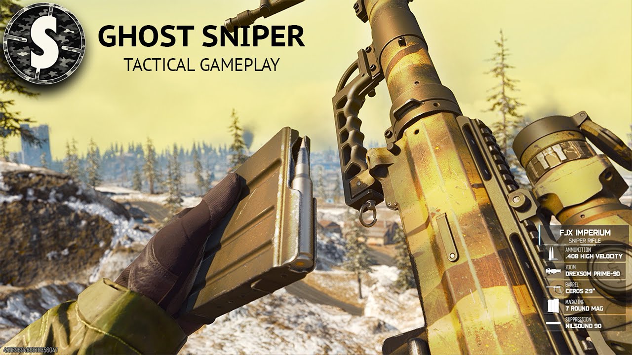 I turned Verdansk into a Ghost Sniper mission