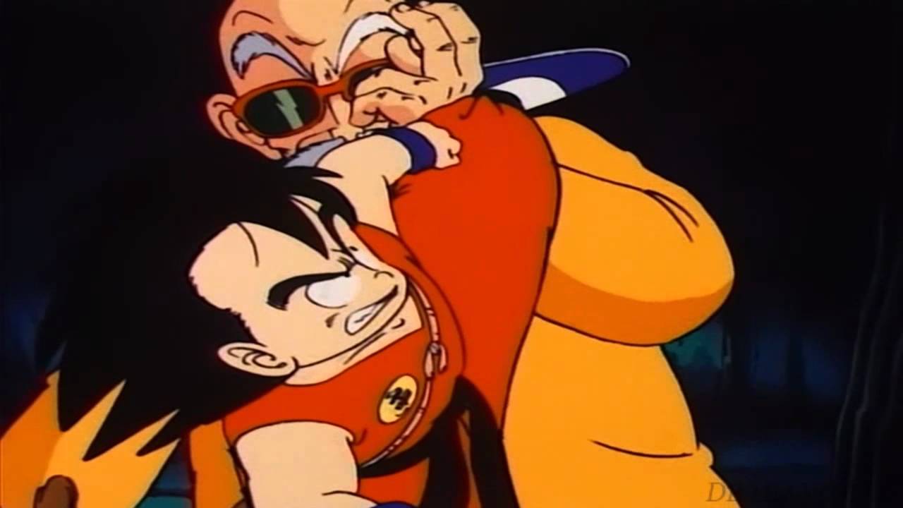 Goku vs evil Roshi
